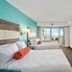 Monte Carlo Boardwalk Oceanfront Ocean City guest room with two beds and oceanfront balcony view