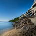 Boutique & Design Hotel Navis in Opatija with rocky beachfront and sea view