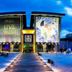 Anastazia Luxury Suites & Spa in Diónysos with illuminated facade, fountain and walkway at dusk