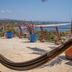 Hotel El Mirador in Puerto Escondido with ocean-view terrace and hammock overlooking the coast