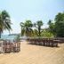 Sinclairs Bayview in Port Blair with a seaside terrace, palm trees, and ocean views