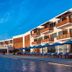 San Agustin Paracas in Paracas, beachfront hotel with pool, blue loungers and ocean view