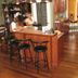 The Grateful Bed B'n'B in Prince George features a cozy breakfast bar with stools and a dining area