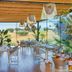 Herdade da Malhadinha Nova - Relais & Châteaux in Beja, open dining terrace overlooking fields