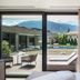 Klein Fein Hotel Anderlahn room with terrace and mountain view in Parcines