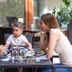 Guests dining outdoors at Colosseum Hotel in Mórahalom