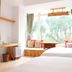 Shangrila Leisure Farm in Dongshan Township room with twin beds and large garden-view window seat