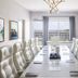 Crowne Plaza Ft. Myers Gulf Coast meeting room with long conference table and waterfront balcony view