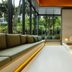 MGH Mitsui Garden Hotel Taipei Zhongxiao lounge with floor-to-ceiling windows and seating