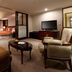 Hotel Kuva Chateau, Taoyuan City suite with bed, seating area, TV, and city view