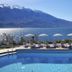 Hotel Atilius Adults Only in Limone sul Garda: lakeside pool with loungers and mountain views