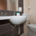 Maistra Apartments Villas Rubin, Rovinj bathroom with wall-mounted sink and toilet