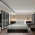DoubleTree by Hilton Weihai room with floor-to-ceiling city view windows and king bed