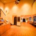 Active Life Madarao in Iiyama lobby with wood counter, high ceiling, and seating area