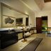 Ashoka Tree Resort at Tanggayuda, Ubud: spacious bathroom with freestanding tub, double sink vanity, and garden view