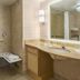 Homewood Suites by Hilton Orlando - Nearest to Universal Studios accessible roll-in shower and vanity