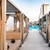 Holiday Inn Express Cartagena Bocagrande rooftop pool with cabanas and city views