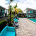 Uptown Inn & Suites in St. Petersburg with outdoor pool and courtyard seating