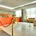 Barakat Burhan Hotel Mecca lobby with reception desk and seating area