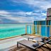 Hard Rock Hotel Maldives in Malé with oceanfront plunge pool, lounge chairs, and turquoise sea views