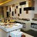 Oakwood Residence Kapil Hyderabad buffet dining area with covered serving dishes and tableware in Hyderabad