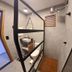 Apart Hotel Brisas do Amor, Pipa: shower with black frame, wood slat floor mat, sink and toilet