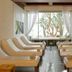 Amara Dolce Vita Luxury in Tekirova spa relaxation lounge with chaise lounges and garden view