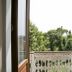 Bo - Álvares Cabral Guesthouse in Porto, view of leafy trees from a balcony with ornate railing