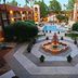 DoubleTree Suites by Hilton Tucson Airport courtyard with fountain and outdoor pool in Tucson