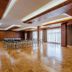 Nova Cruz Hotel in Santa Maria da Feira meeting room with polished wooden floor and rows of chairs
