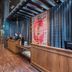 Hotel Indigo Nashville - The Countrypolitan By IHG lobby with wood reception desk and high ceilings