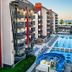 Grand Uysal Apart Hotel in Alanya with pool, waterslide, balconies and sea view