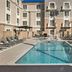 TownePlace Suites by Marriott Ontario Airport pool and lounge chairs in Rancho Cucamonga