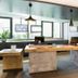 ibis Paris Saint-Denis Stade Sud lobby reception with wood desk and pendant lights in La Plaine-Saint-Denis