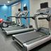 Fairfield Inn & Suites by Marriott Clarksville fitness room with treadmills and exercise ball
