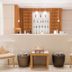 The Passage - Urban & Lifestyle Hotel Basel lobby bar with lounge chairs and bar counter