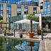 Outdoor pool terrace at Four Points Flex by Sheraton Ratingen Düsseldorf Airport in Ratingen