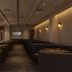 Plaza Hotel Tenjin in Fukuoka restaurant dining room with booths, tables, and warm lighting