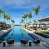 Silversands Grand Anse in St. George's with a long infinity pool leading to the ocean