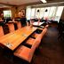 Premier Inn Isle Of Wight - Newport restaurant dining area with wooden tables and chairs