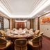 Haili Garden Hotel Guangzhou private dining room with large round table and ornate chairs