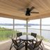 Westgate Branson Lakes Resort in Hollister balcony with round table and lake views