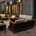 Courtyard by Marriott Nashville Brentwood courtyard with outdoor seating around a fire pit in Brentwood