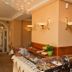 Hotel Polaris III in Świnoujście dining room with buffet and sea-view windows