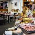 Breakfast buffet at Europe Hotel in Haguenau with fruit, pastries, cold cuts and eggs