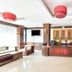 OYO 389 Sira Boutique Residence lobby in Patong with front desk and red pendant lights