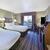 Hampton Inn Pittsburgh Area-Beaver Valley-Ctr Township room with two beds and window view in Monaca