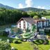 Familienhotel Trebesingerhof in Trebesing with outdoor water slides and mountain views