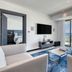 Parklane, a Luxury Collection Resort & Spa, Limassol living room with sea-view balcony in Pyrgos