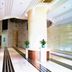 Chongqing Yueyou Hotel North New District Qibo Hotel lobby with marble floor, front desk and seating area in Chongqing